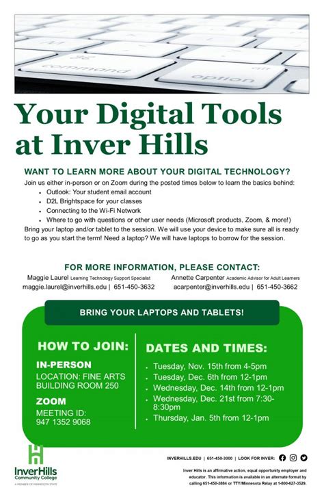 Student Technology Support at Inver Hills – Student .
